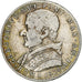 ITALIAN STATES, 30 Baiocchi, 1834, Rome, VATICAN et Etats pontificaux, Silver