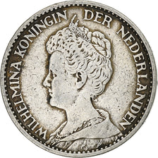 Coin, Netherlands, Wilhelmina I, Gulden, 1914, EF(40-45), Silver, KM:148