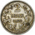 België, Leopold II, 2 Francs, 1909, Brussels, Zilver, FR+
