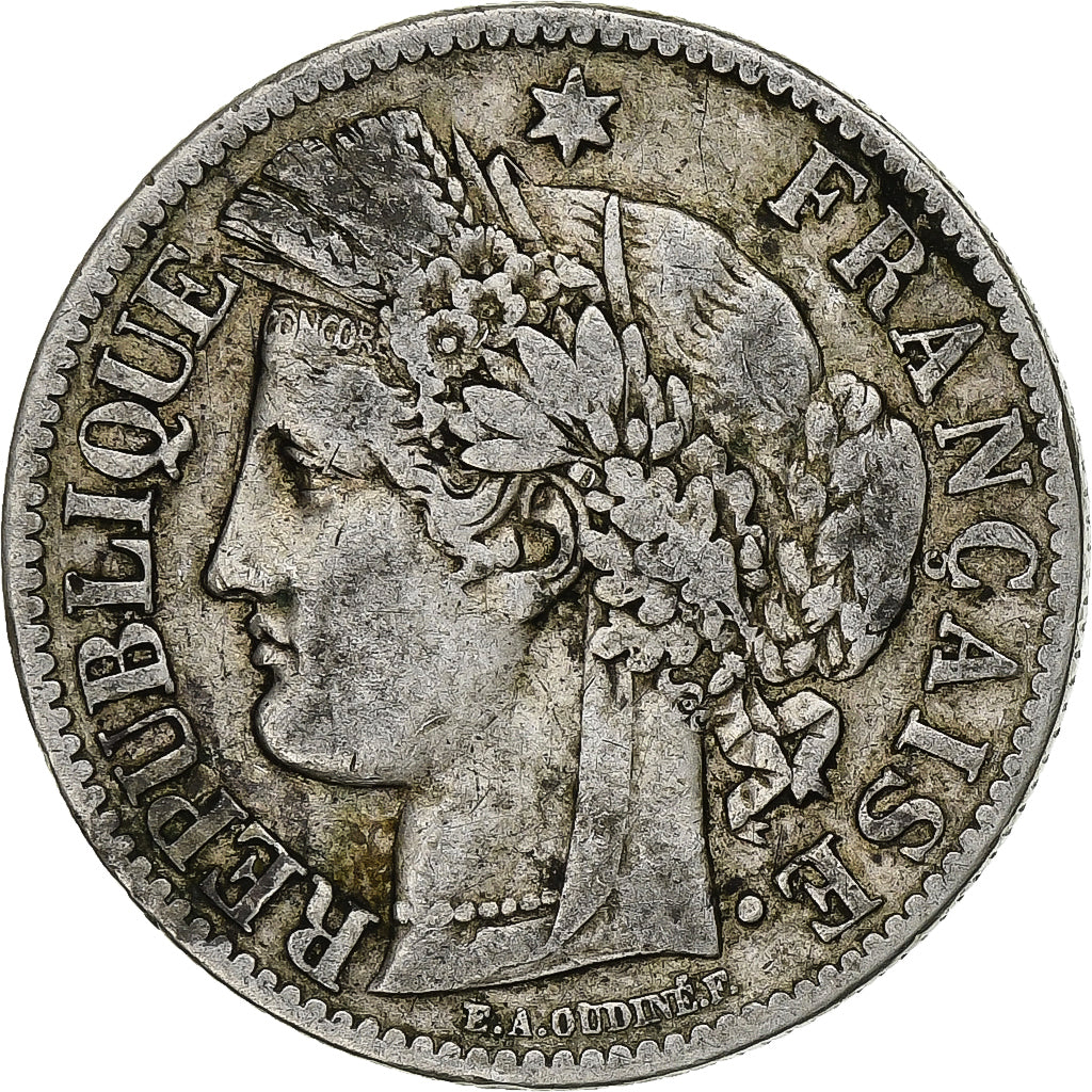 Munten, Frankrijk, Cérès, 2 Francs, 1895, Paris, FR+, Zilver, KM:817.1