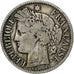 France, Cérès, 2 Francs, 1870, Bordeaux, VF(20-25), Silver, KM:816.2