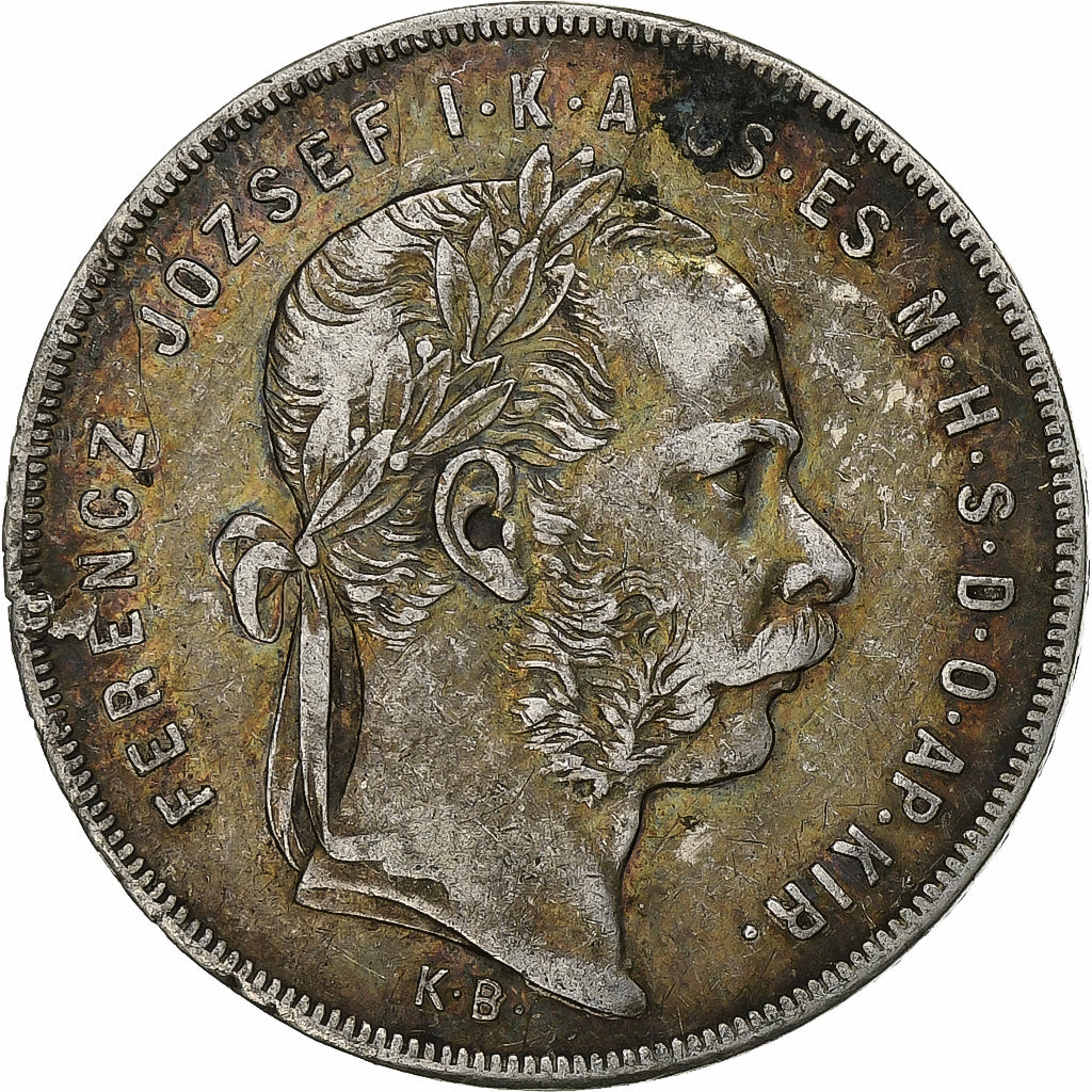 Hungary, Franz Joseph I, Forint, 1878, Kremnica, Silver, AU(55-58), KM:453.1
