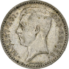 Belgium, 20 Francs, 1934, Brussels, Silver, VF(30-35)