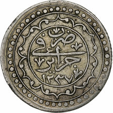 Algérie, Mahmud II, Budju, 1822/AH1237, Argent, TTB+