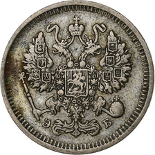 Russia, Nicholas II, 10 Kopeks, 1911, St. Petersburg, EF(40-45), Silver