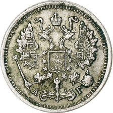 Russia, Nicholas II, 10 Kopeks, 1897, Saint Petersburg, Silver, EF(40-45)