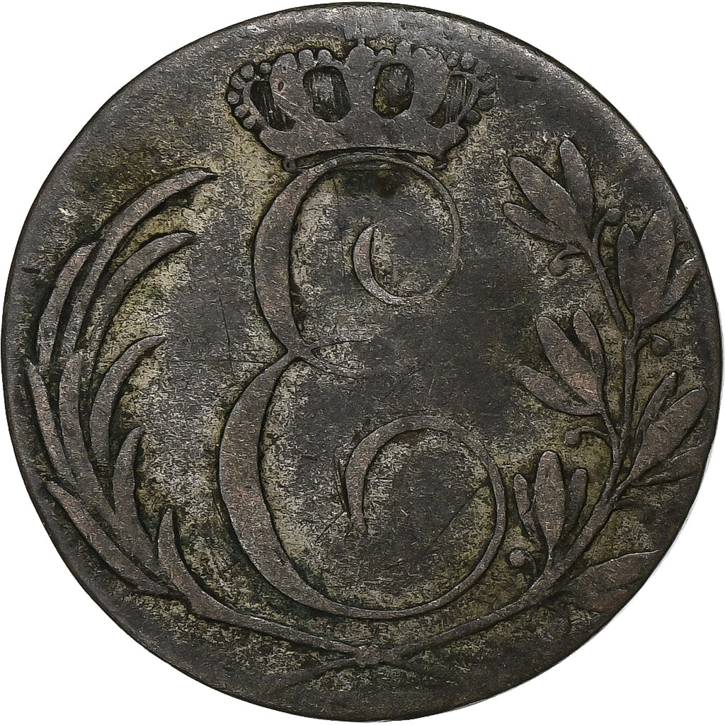 Duitse staten, SAXE-COBURG-GOTHA, Ernst I, 6 Kreuzer, 1830, Gotha and Saalfeld