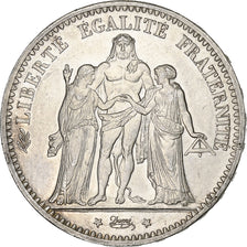 Coin, France, Hercule, 5 Francs, 1874, Paris, AU(50-53), Silver, KM:820.1