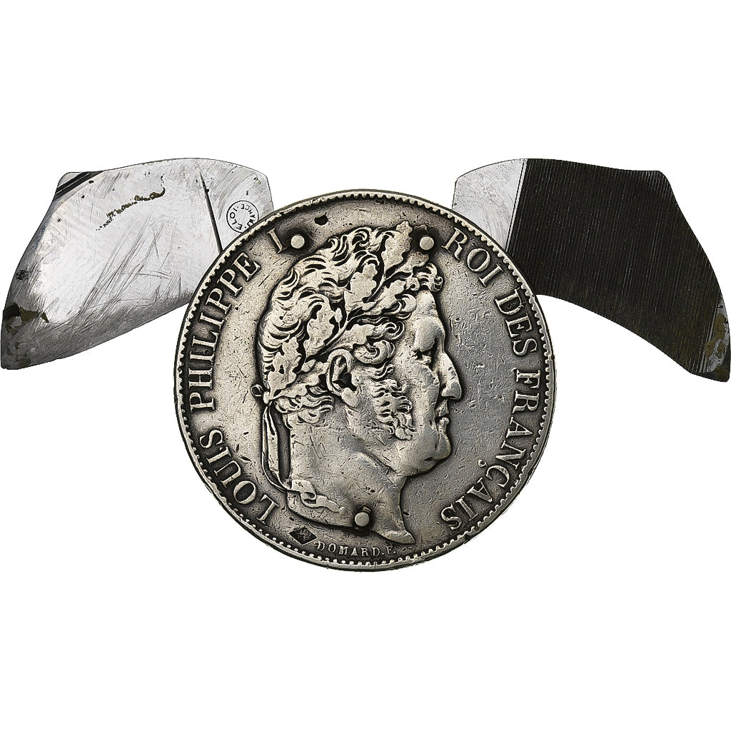 France, Médaille, kit Manucure, Onglier, 5 Francs Louis Philippe, 1845, Lille