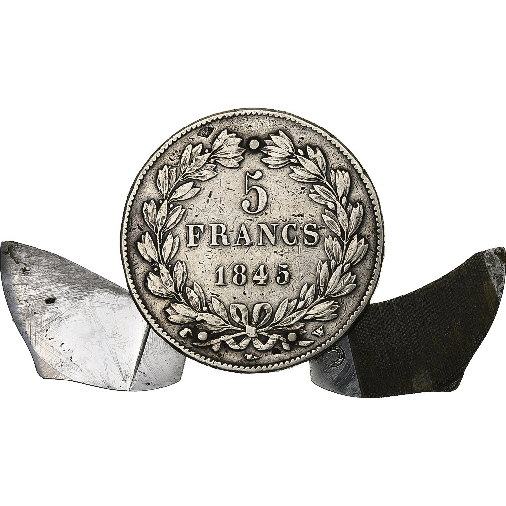 France, Médaille, kit Manucure, Onglier, 5 Francs Louis Philippe, 1845, Lille
