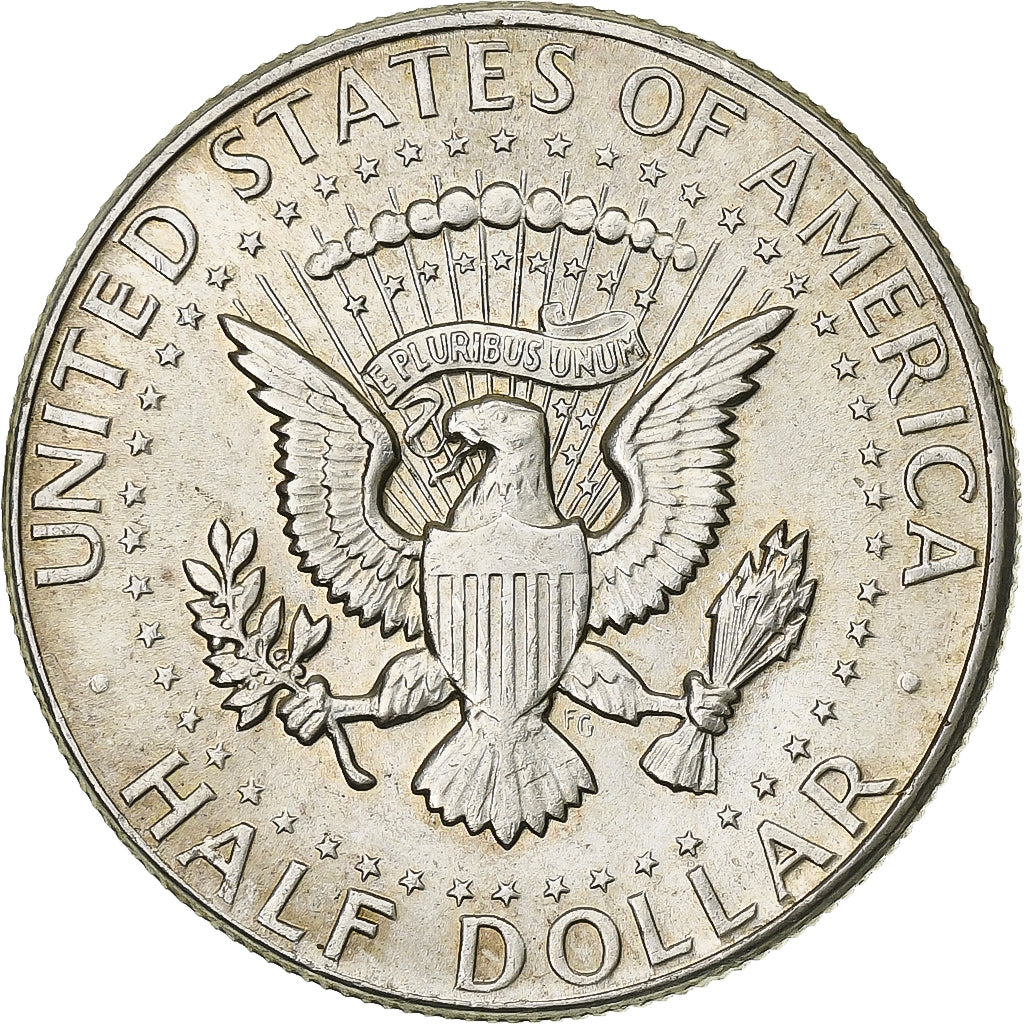 United States, Half Dollar, Kennedy Half Dollar, 1964, U.S. Mint, Silver