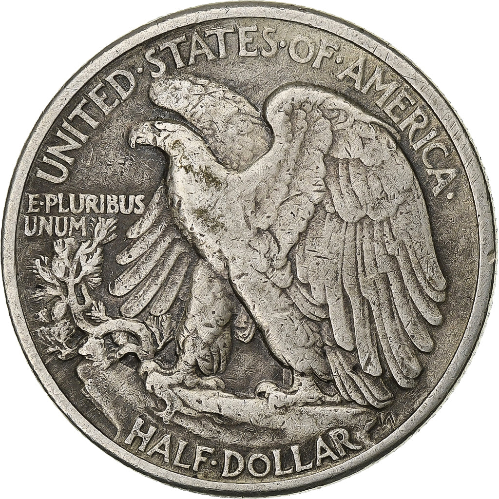 États-Unis, Half Dollar, Walking Liberty Half Dollar, 1941, U.S. Mint, Argent