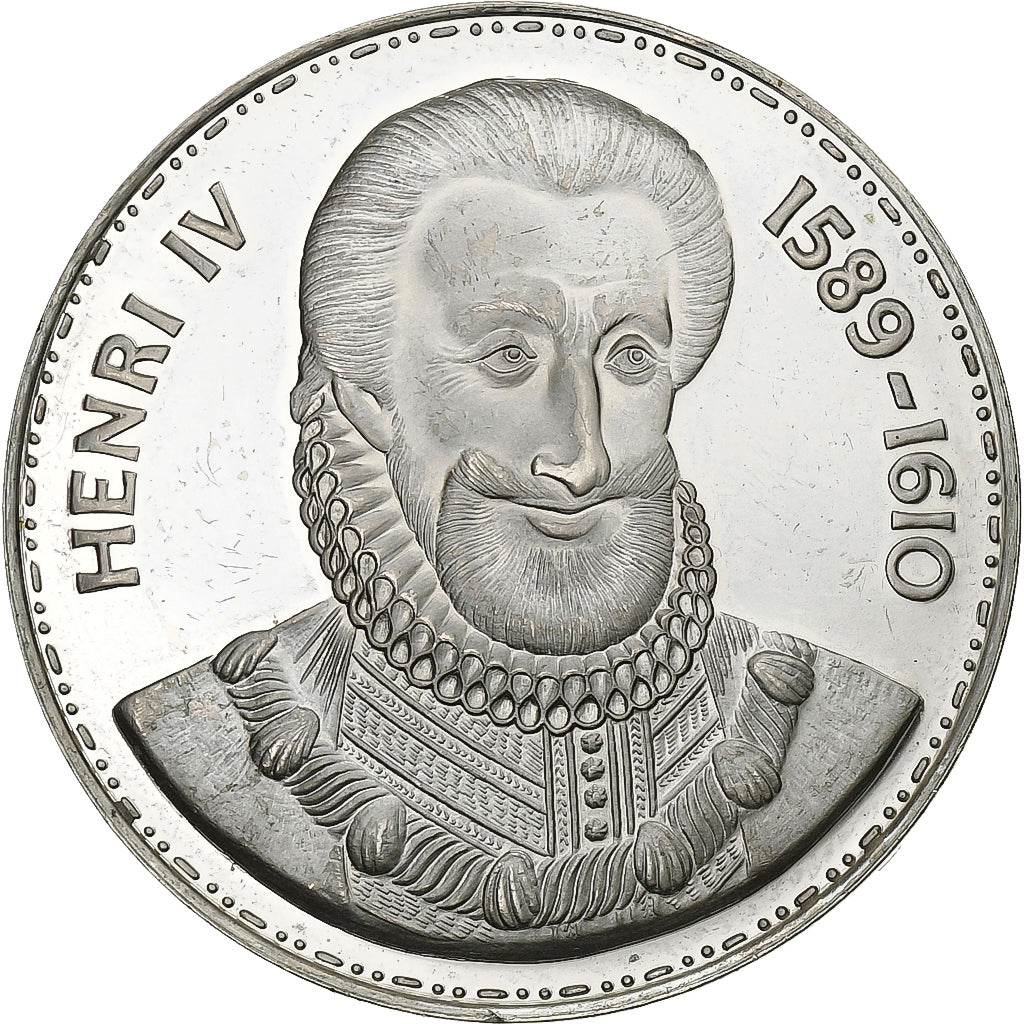 France, Médaille, Henri IV, Argent, FDC