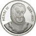 France, Médaille, Henri IV, Argent, FDC