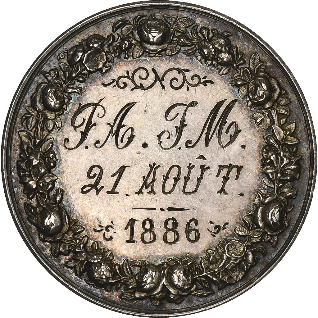 Frankreich, Medaille, Mariage, Religion, Gayrard, VZ, Silber