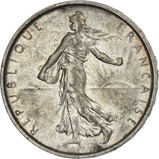Coin, France, Semeuse, 5 Francs, 1967, Paris, AU(50-53), Silver, KM:926