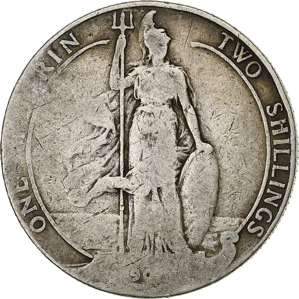 Moeda, Grã-Bretanha, Edward VII, Florin, Two Shillings, Uncertain date