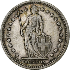 Switzerland, 2 Francs, 1905, Bern, EF(40-45), Silver, KM:21