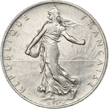 Coin, France, Semeuse, 2 Francs, 1915, Paris, AU(50-53), Silver, KM:845.1