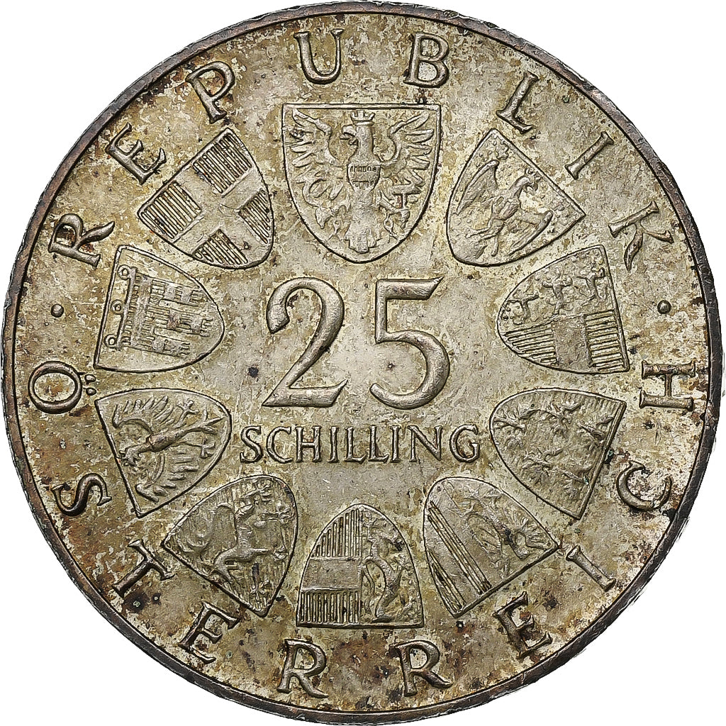 Autriche, 25 Schilling, 1967, Vienne, Argent, SUP+, KM:2901