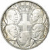 Grecja, Paul I, 30 Drachmai, 1963, Paris, Srebro, AU(50-53)