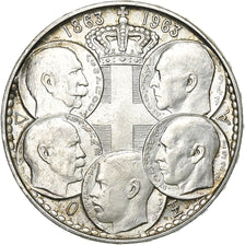 Grèce, Paul I, 30 Drachmai, 1963, Paris, Argent, TTB+