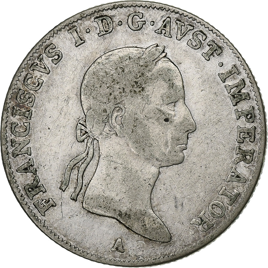 Autriche, Franz II (I), 20 Kreuzer, 1834, Vienne, Argent, TB, KM:2147