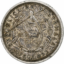 Guatemala, 10 Centavos, 1953, Silver, EF(40-45), KM:256.1