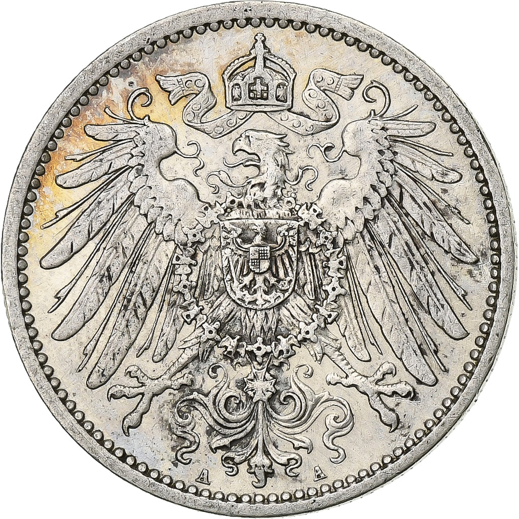 Monnaie, GERMANY - EMPIRE, Wilhelm II, Mark, 1901, Berlin, TTB, Argent, KM:14