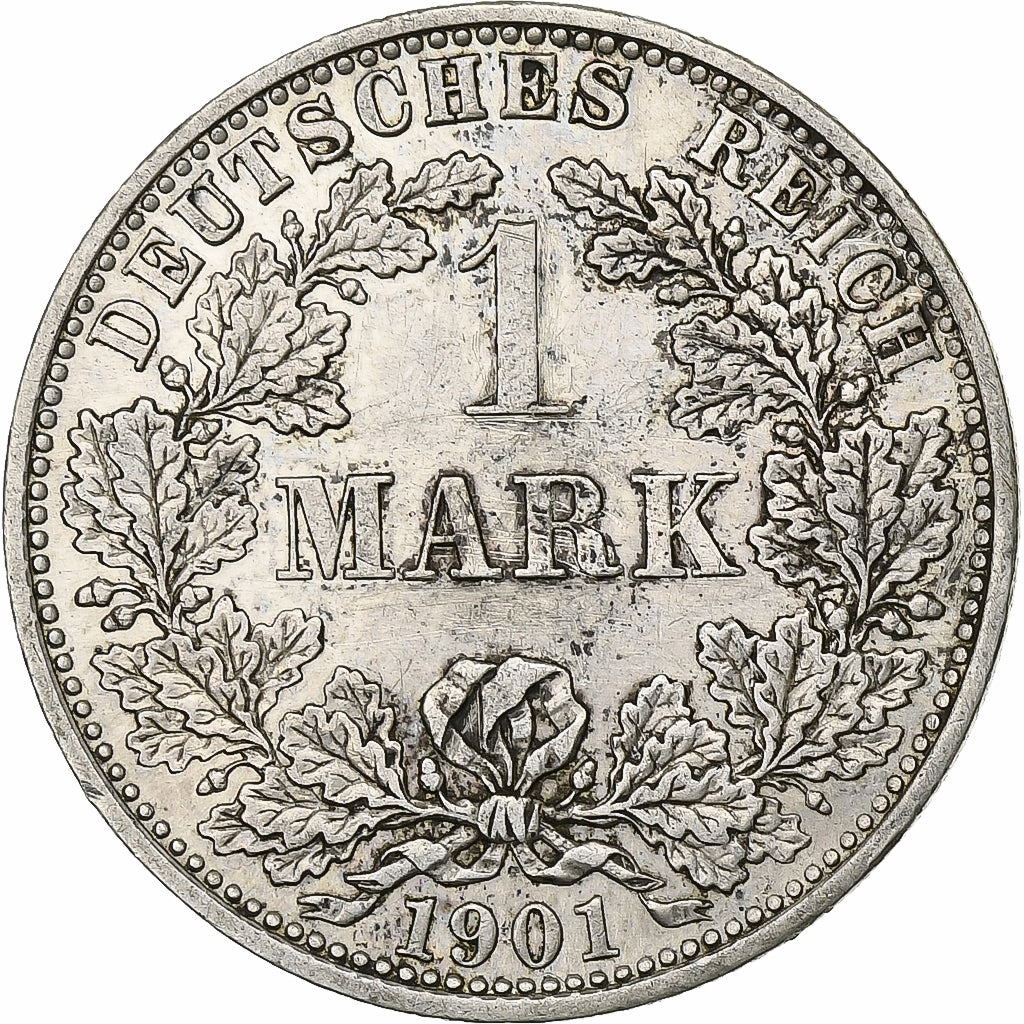 Monnaie, GERMANY - EMPIRE, Wilhelm II, Mark, 1901, Berlin, TTB, Argent, KM:14