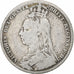 Coin, Great Britain, Victoria, Shilling, 1891, VF(20-25), Silver, KM:774