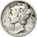 Vereinigte Staaten, Dime, Mercury Dime, 1942, U.S. Mint, Silber, S+, KM:140
