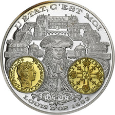 France, Medal, 2000 Ans d'Histoire Monétaire, Louis d'Or, MS(65-70), Silver