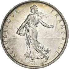 Moneta, Francja, Semeuse, 5 Francs, 1966, AU(50-53), Srebro, KM:926, Gadoury:770