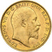 Australia, Edward VII, 1/2 Sovereign, 1908, Sydney, Oro, SPL-, KM:804