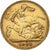 GREAT BRITAIN, 1/2 Sovereign, 1903, KM #804, AU(50-53), Gold, 4.00