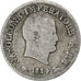 Italy, Napoleon I, 10 Soldi, 1814, Milan, Silver, VF(20-25), Gadoury:IT21
