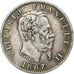 Italy, Vittorio Emanuele II, 20 Centesimi, 1867, Torino, Silver, VF(30-35)
