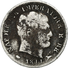 Moeda, ESTADOS ITALIANOS, KINGDOM OF NAPOLEON, Napoleon I, 5 Soldi, 1811, Milan