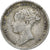 Coin, Great Britain, Victoria, 6 Pence, 1884, AU(50-53), Silver, KM:757