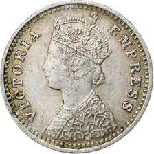 Indes britannique, Victoria, 2 Annas, 1897, Calcutta, Argent, TTB+, KM:488