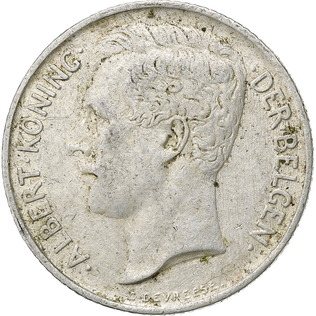 Belgium, Albert I, 50 Centimes, 1912, Brussels, Silver, VF(30-35)