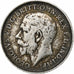 Gran Bretaña, George V, 3 Pence, 1919, MBC+, Plata, KM:813