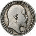 Grã-Bretanha, Edward VII, 6 Pence, 1909, Prata, VF(30-35), KM:799