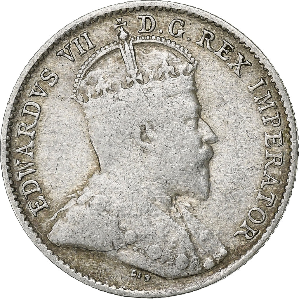 Canadá, Edward VII, 5 Cents, 1905, Royal Canadian Mint, Prata, VF(30-35), KM:13