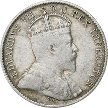 Canada, Edward VII, 5 Cents, 1905, Royal Canadian Mint, Silver, VF(30-35), KM:13