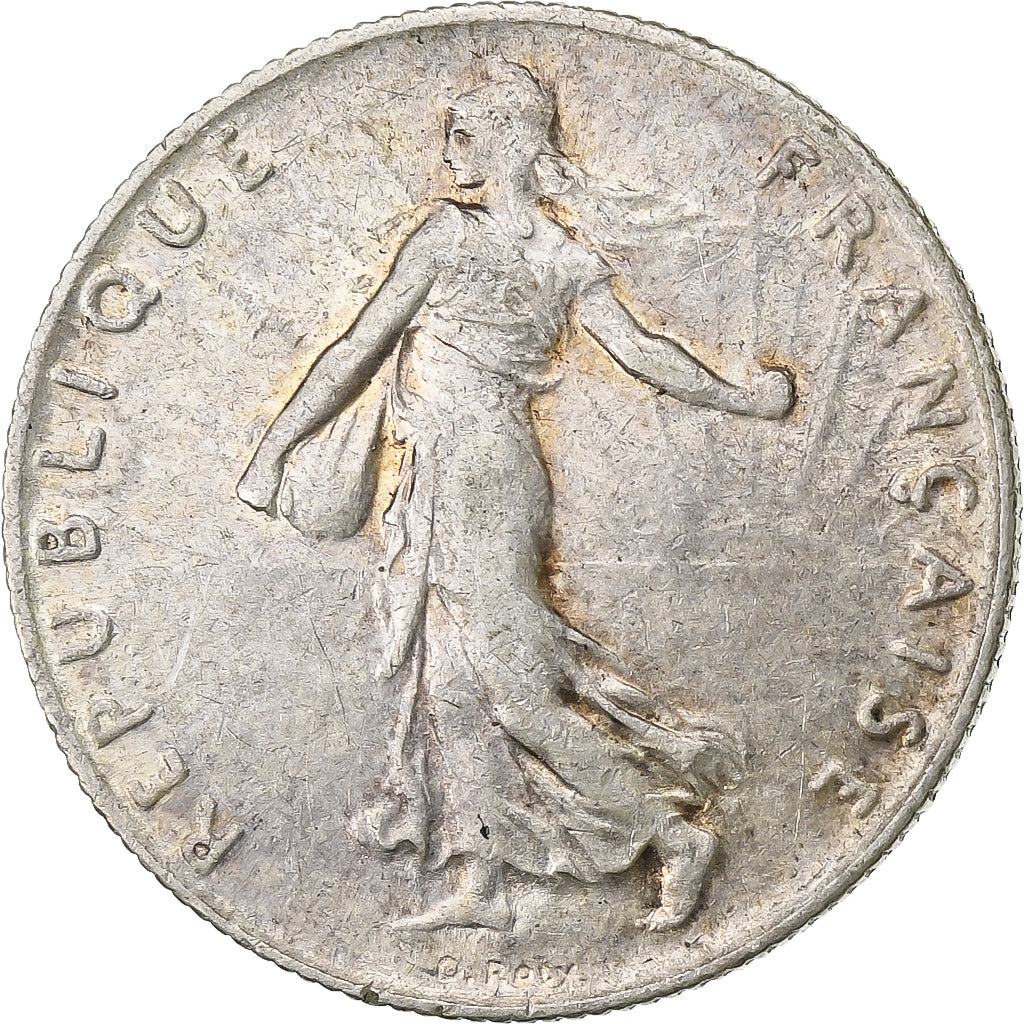 Frankrijk, 50 Centimes, Semeuse, 1912, Paris, Zilver, PR, Gadoury:420, KM:854