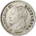 France, Napoléon III, 20 Centimes, 1867, Strasbourg, Argent, TTB, Le
