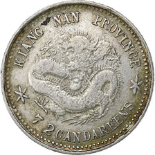 China, Kiangnan, Guangxu, 7 mace - 2 candareens, 1899, Silver, VF(30-35)