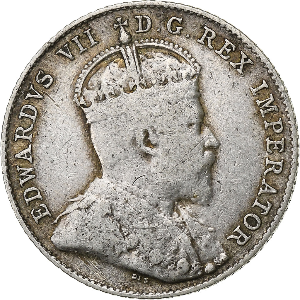 Canada, Edward VII, 10 Cents, 1910, London, Bronzen, ZF